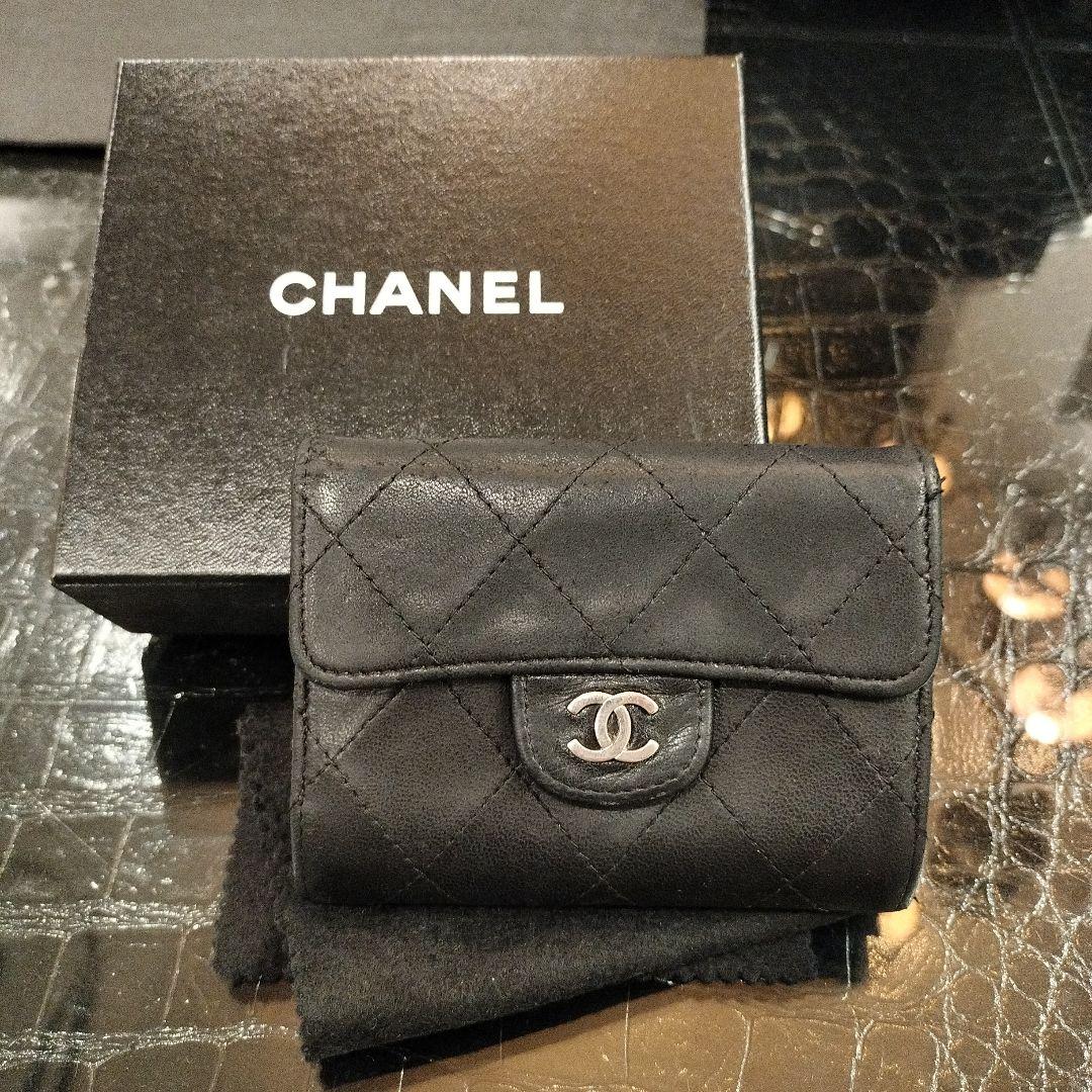 CHANEL マトラッセ ケース ブラック