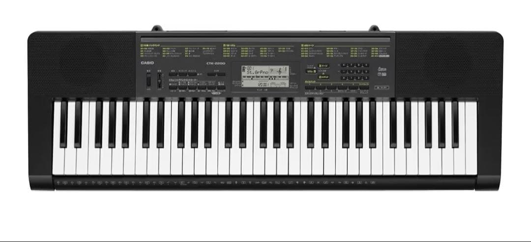 CASIO CTK-2200 電子キーボード 本体のみ 音出し確認済み