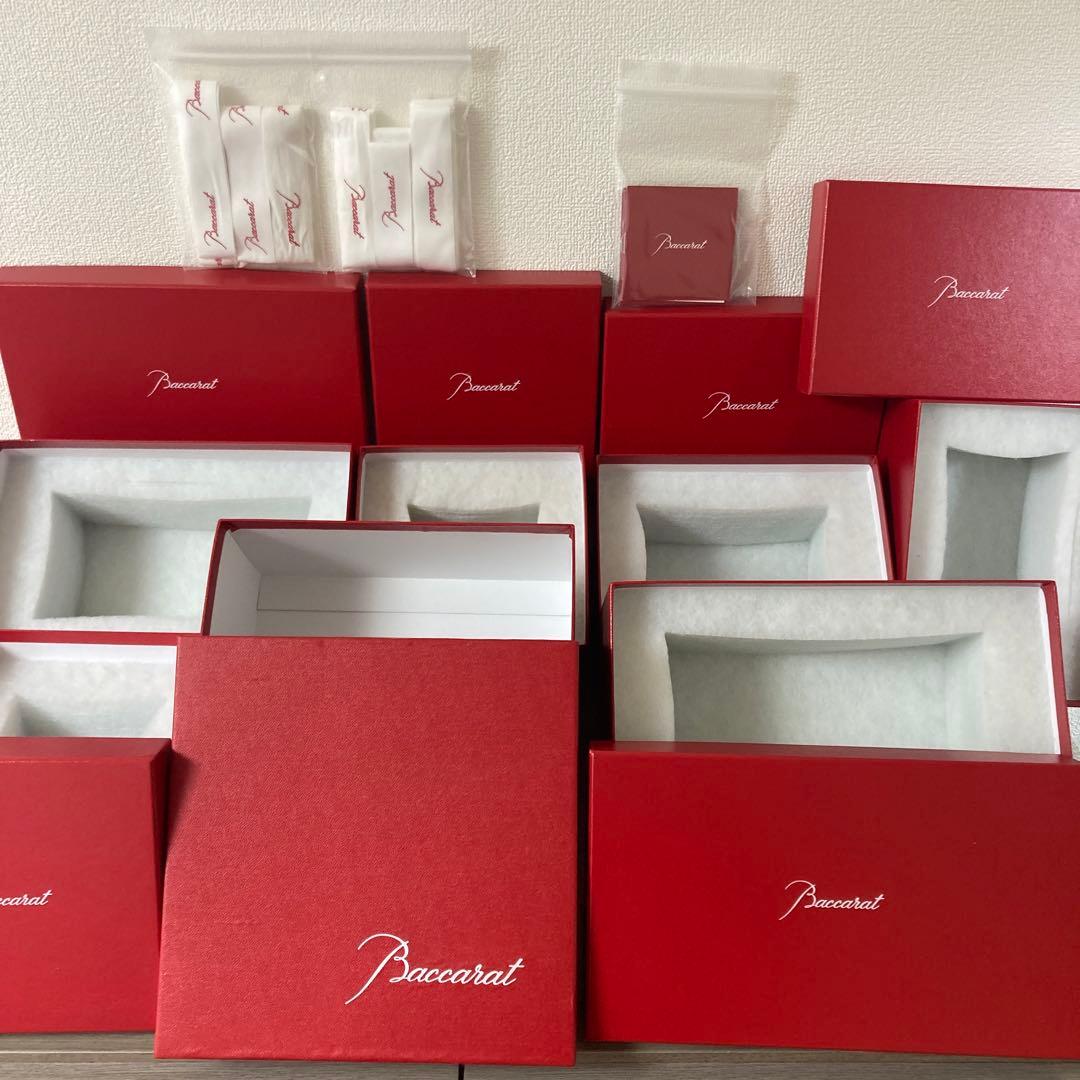 【クッション、リボン、印入り説明書付き】Baccaratバカラ　大量