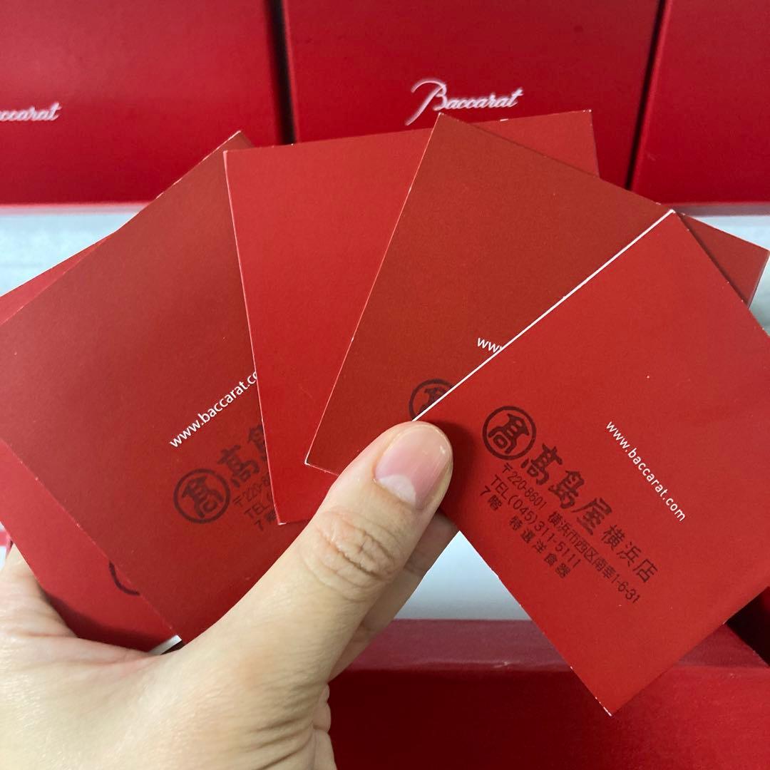 【クッション、リボン、印入り説明書付き】Baccaratバカラ　大量