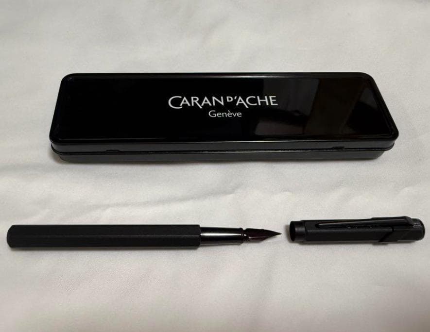 カランダッシュ　ブラックコード　ボールペン　万年筆　シャーペン　3本セット