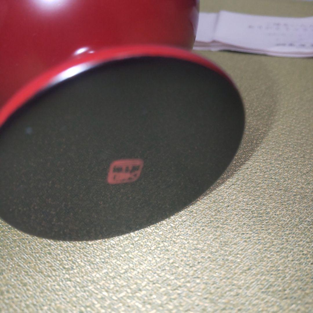 輪島塗 善仁 桜 ミズメザクラ 馬上杯 ワインカップ カップ 金彩 箱付 蒔絵