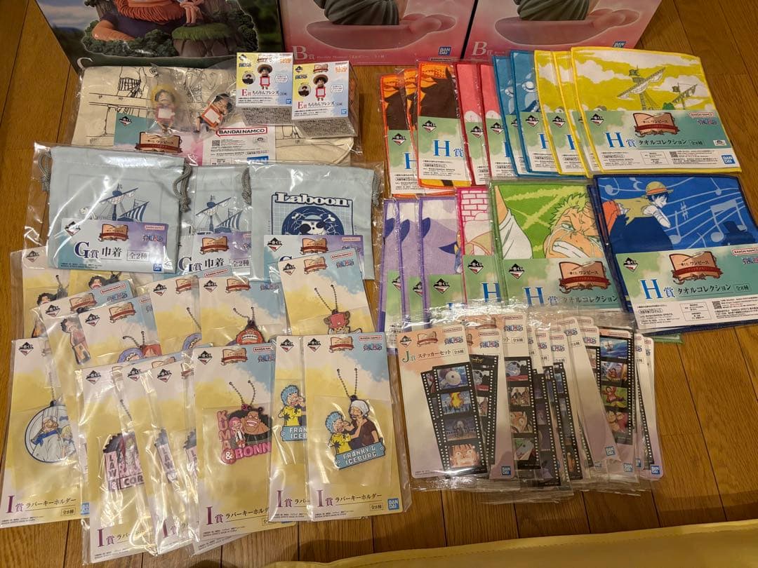 ワンピース　一番くじ　セミコンプ　セット　(ラストワン、E賞サボ以外)