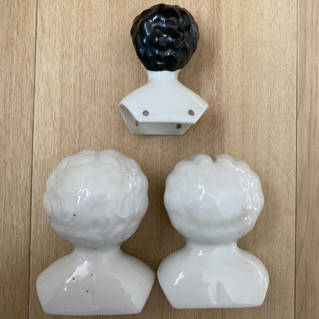 チャイナヘッドドール　ヘッドパーツ　３つセット♡