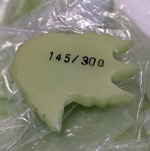 雛型ゴジラ検討用第一案（ウロコゴジラ）蓄光ポリレジンスタチュー限定300個