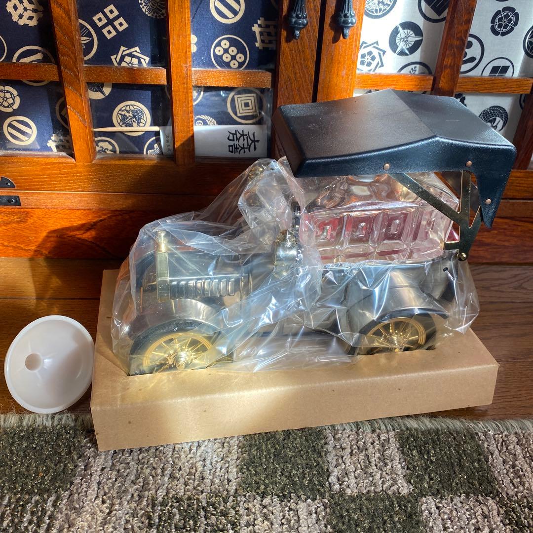 激レア　クラッシックカー　デキャンタ付き　容器　アンティーク