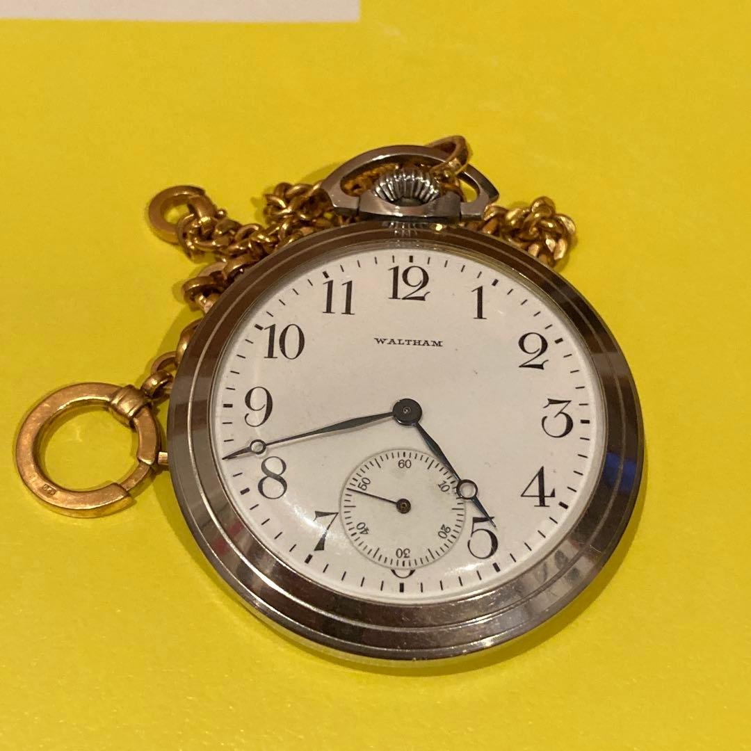 Waltham 7石 懐中時計 ウォルサム