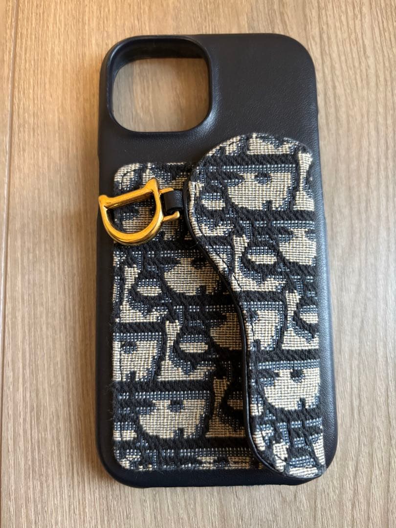 Dior iPhone15ケース オブリーク サドル