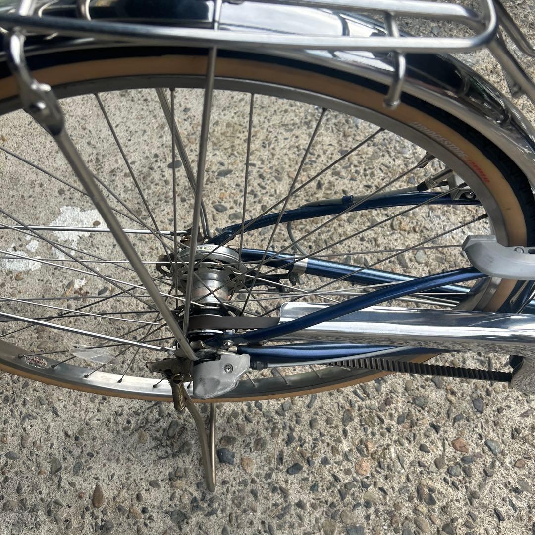 通学自転車 ブリヂストン ロココ 27インチ メンテナンス済み