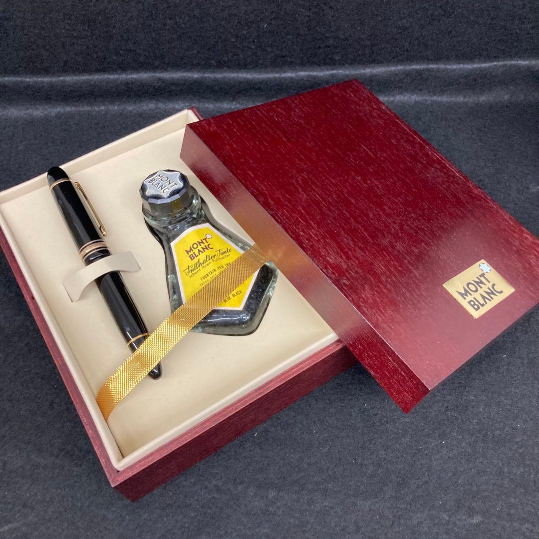 Montblanc 万年筆とインク瓶セット　149 名前入り　⭐︎