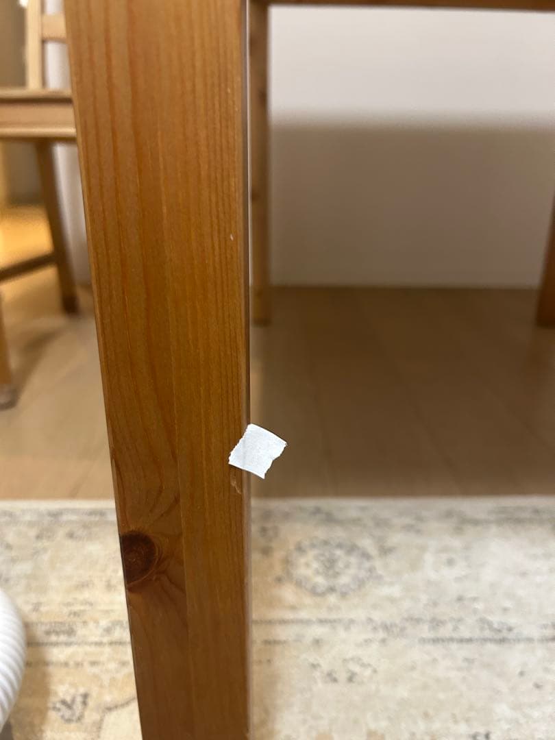 【直接取りに来てくださる方限定/川崎市】イケア　ダイニングテーブル　ヨックモック