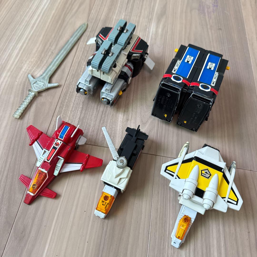 DX超合金 光戦隊マスクマン 光速合体グレートファイブ　1987年　バンダイ