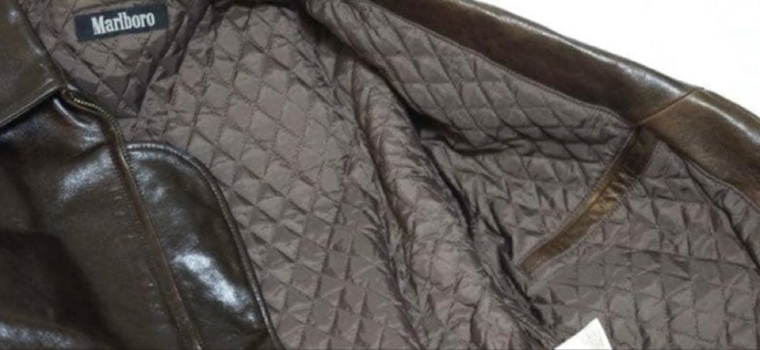 Marlboro leather mini jacket マルボロ