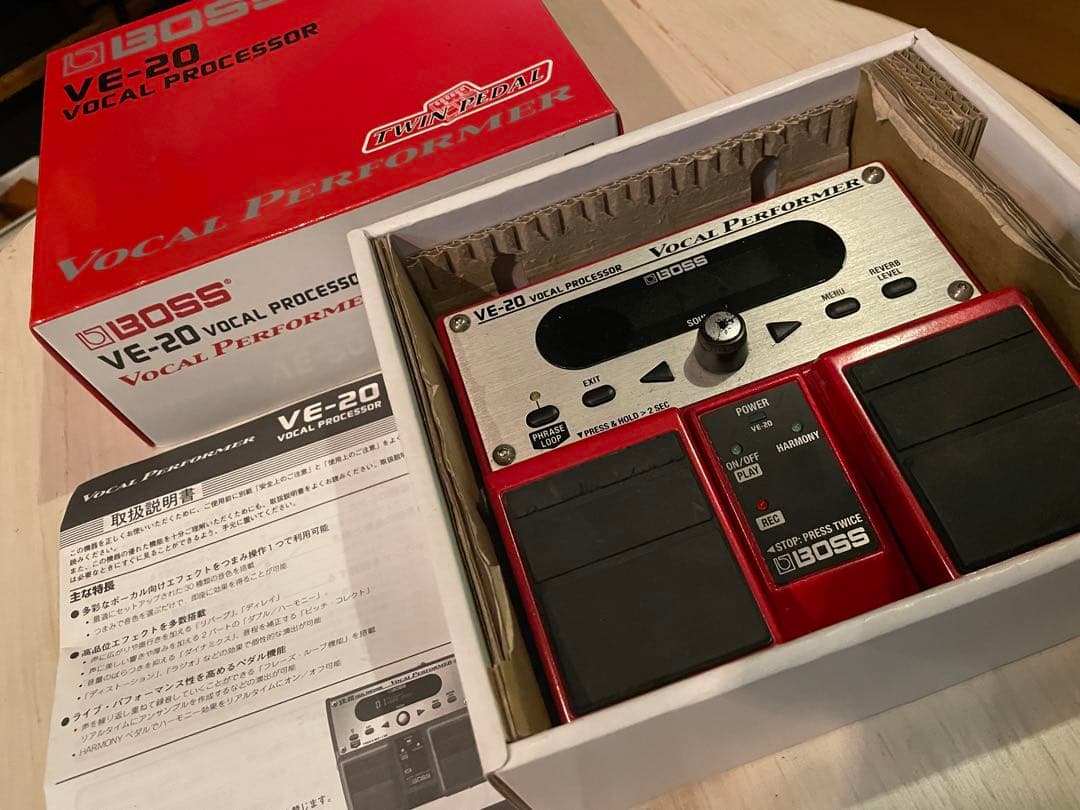 BOSS VE-20 ボーカルプロセッサー