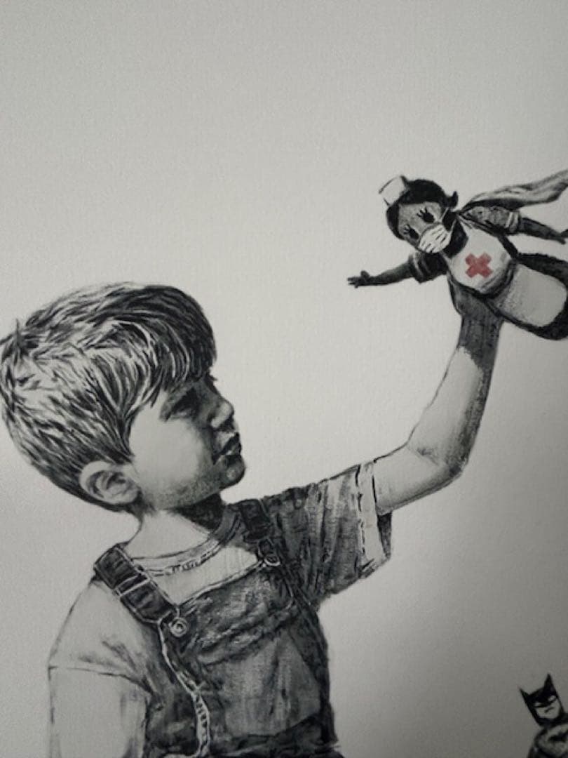 (Banksy),ゲームチェンジャー Game Changer リトグラフ