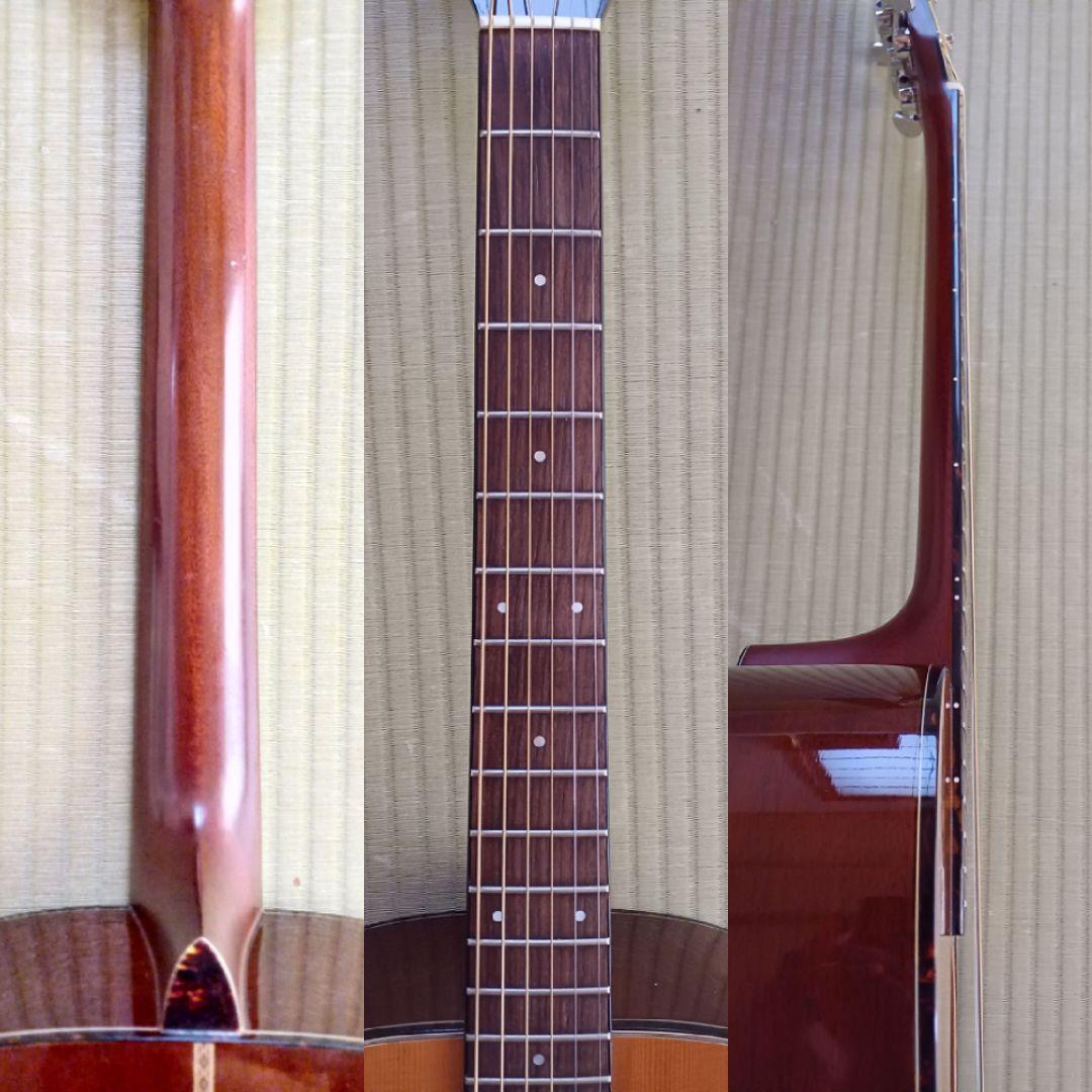 【送料込】モーリス　MW650P　トップ単板　生ギター　整備済新品弦　リペア品