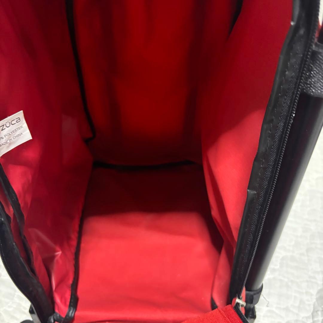 【希少色】zuca ズーカ キャリー 座れるキャリーケース 2輪 光るタイヤ