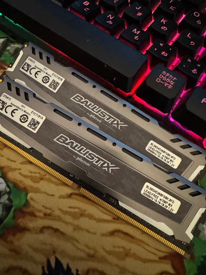 メモリー Ballistix BL2K8G36C16U4B DDR4 16GB