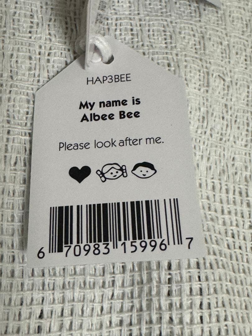  Albee Bee（アルビー蜂）新品未使用、タグ付き