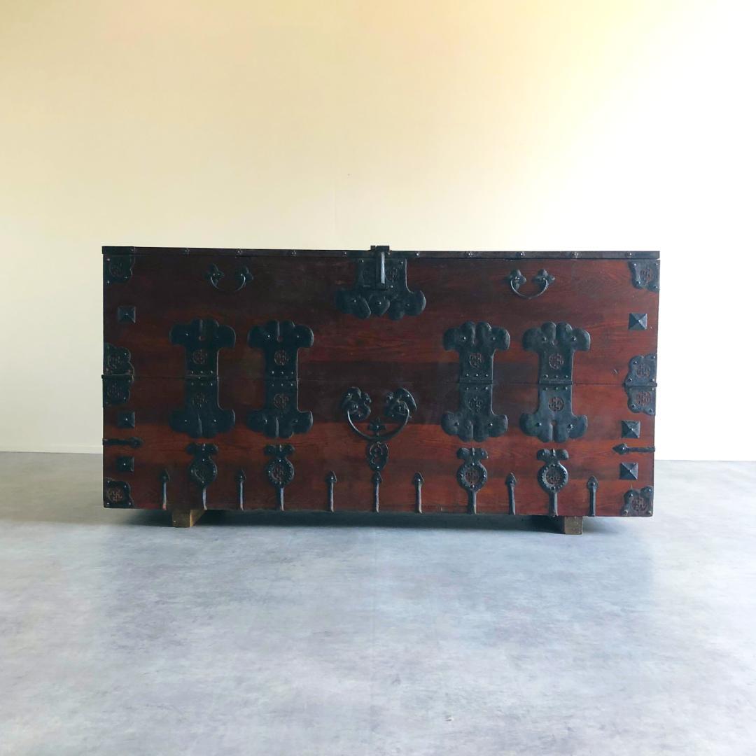 李朝家具 半閉櫃（バンダジ）