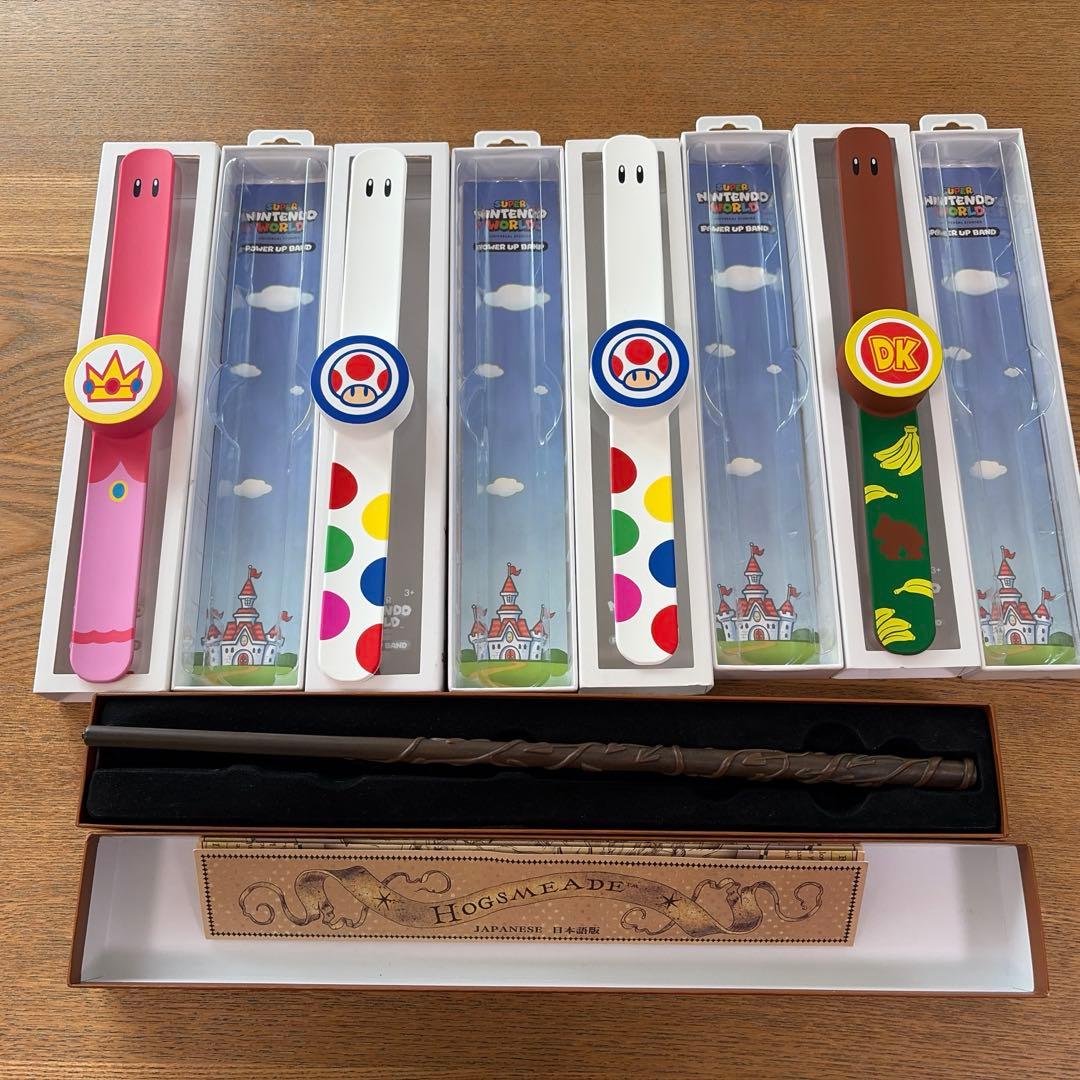 [USJ]マジカルワンドの杖 +パワーアップバンド4個のセット