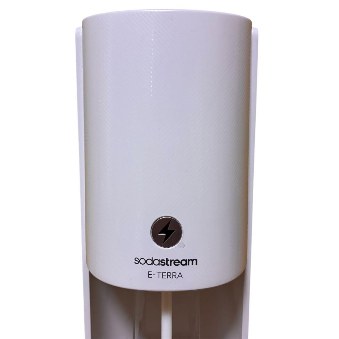 【美品】ソーダストリーム E-TERRA ホワイト 電動モデル