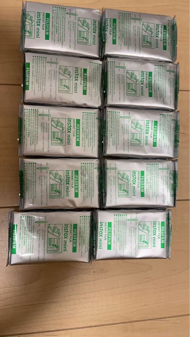 Fujifilm instax mini フィルム 10枚×10パック