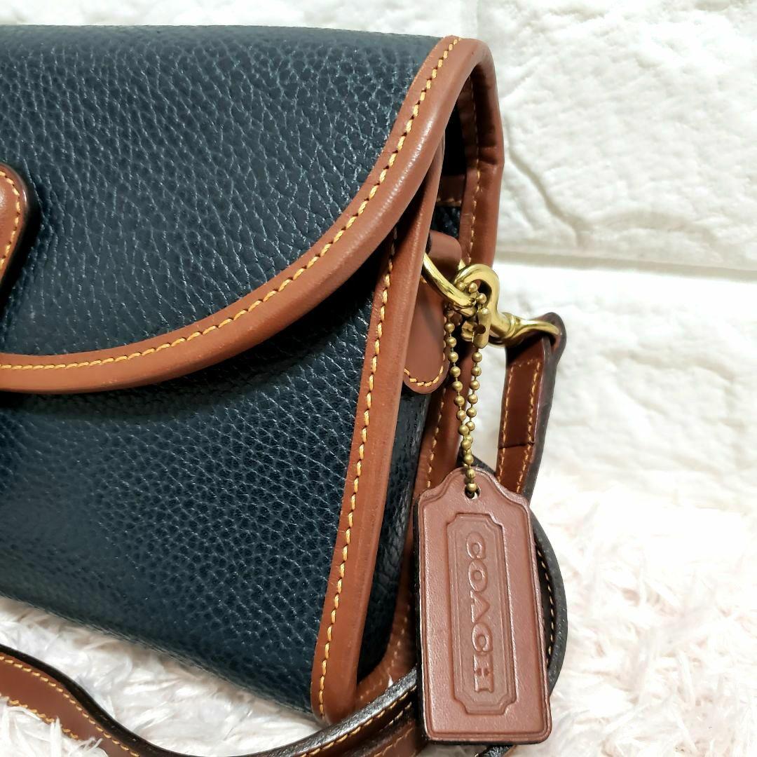 オールドコーチ COACH シェリダン ターンロックショルダーバッグ 美品