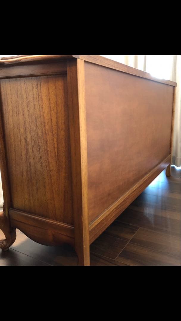 アンティーク　猫足　ロココスタイル　チェスト　キャビネット　ヴィンテージ