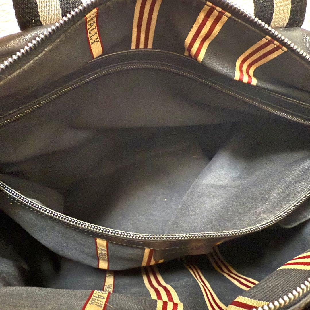 BALLY バリー　メンズビジネスバッグ　ブリーフケース　ブラック　レザー