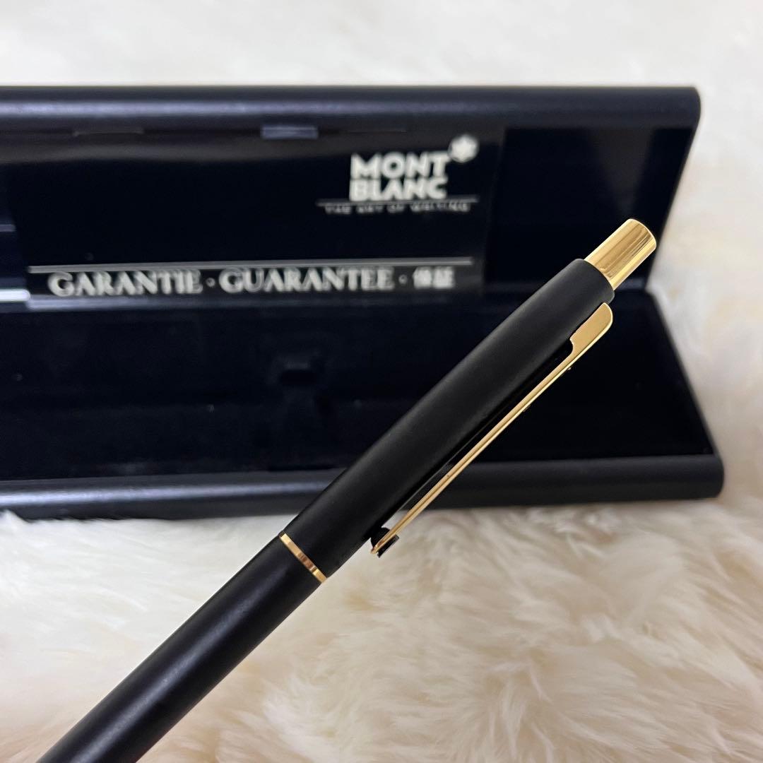MONT BLANC ブラックボールペン ゴールドトリム