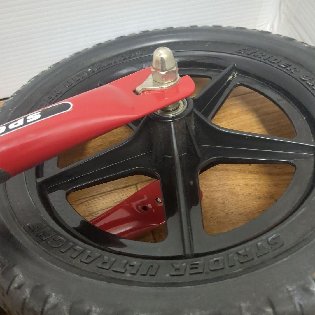 【極美品】STRIDER ストライダー　スポーツ バランスバイク 赤 12インチ