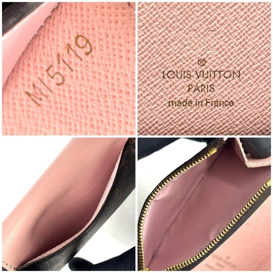 k*k様 美品★ ルイヴィトン　三つ折り財布 モノグラム ゾエ ローズバレリーヌ