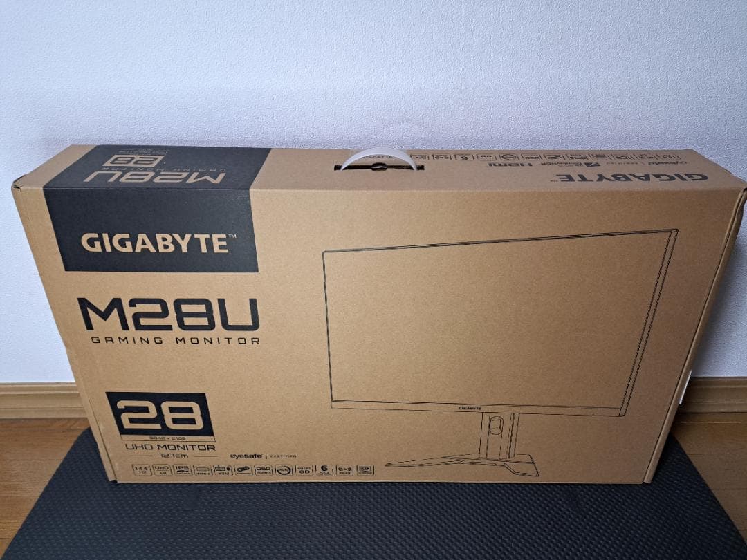 Gigabyte M28U 4K 144Hz ゲーミングモニター