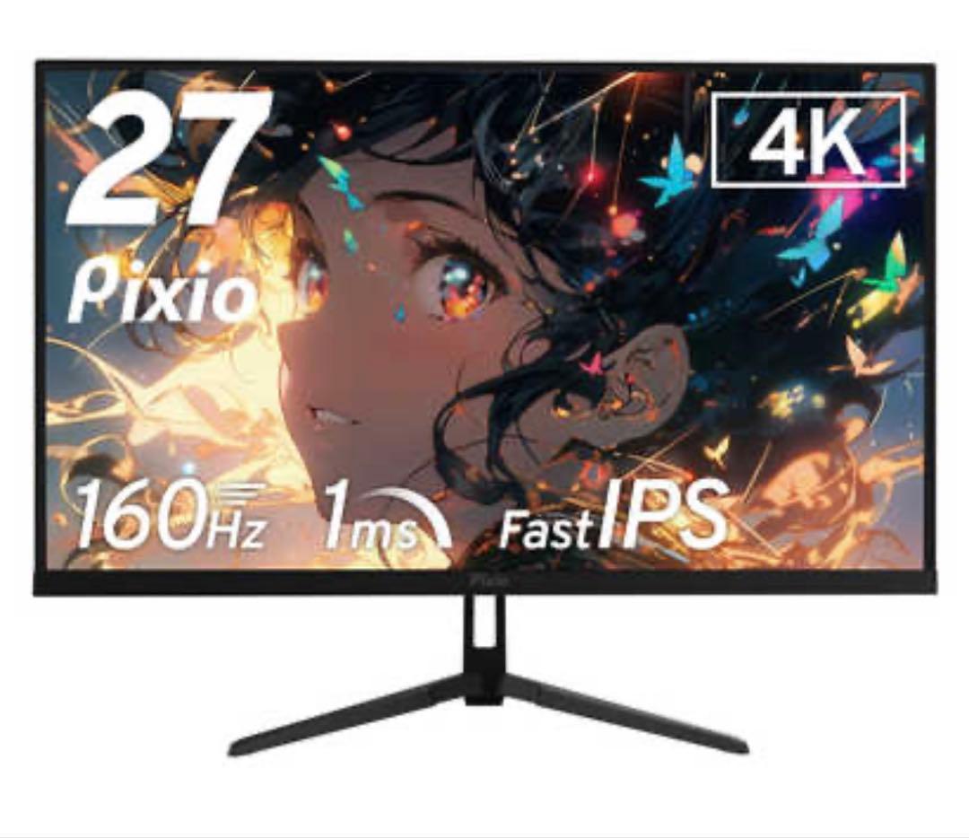 Pixio PX27U Wave Black 4Kゲーミングモニター 27インチ