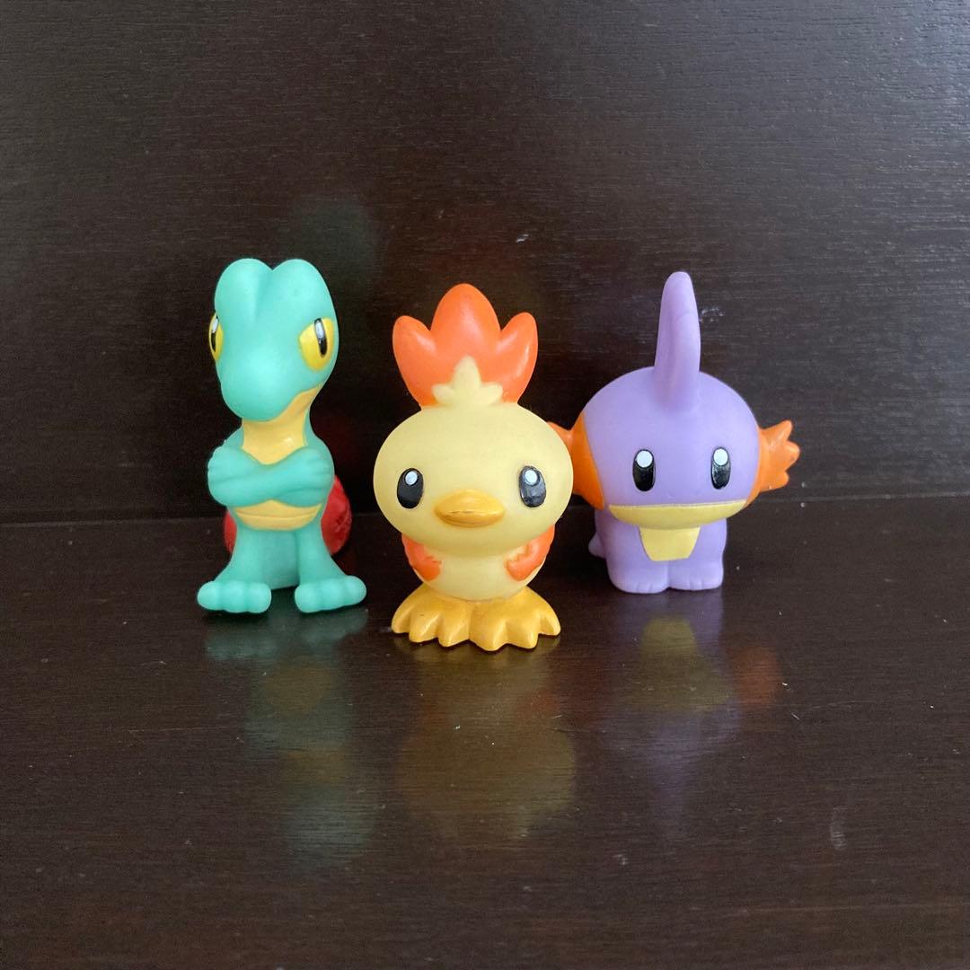 【激レア】ポケモン第３世代　御三家　指人形　色違い