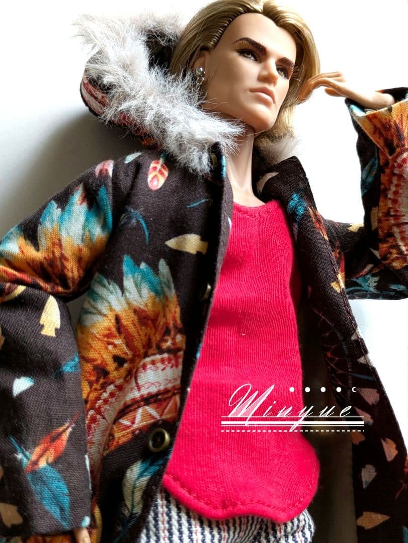 インテグリティトイズ オム インディアン柄コートコーデセット