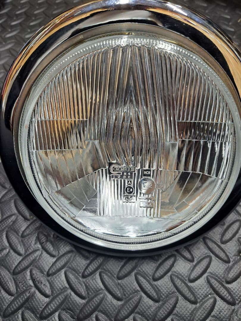 CIBIE H4 ヘッドライト凹み 旧車 シビエ ヨンフォア ホークなどに