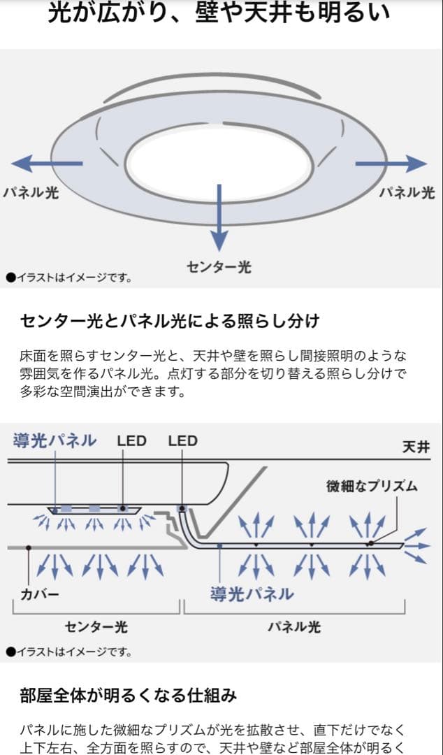 ★新品【Panasonic】 パナソニック丸型シーリングライト　～10畳