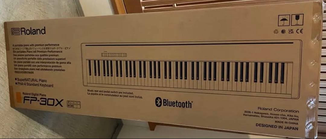【新品同様】1年保証付 Roland FP-30X デジタルピアノ 88鍵