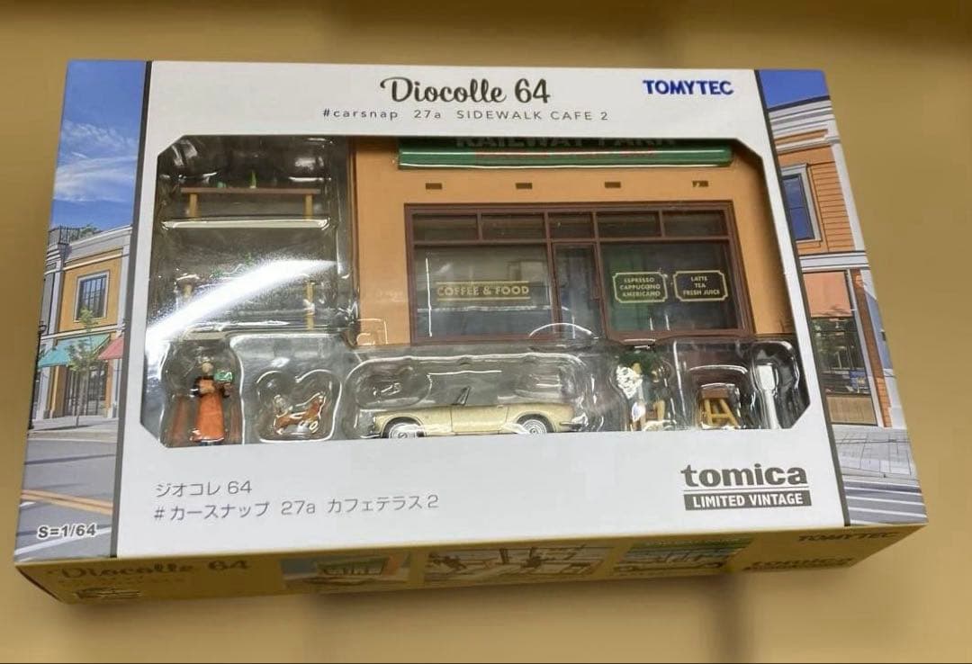 TOMYTEC ジオコレ 64 カースナップ27aカフェテラス2 1/64