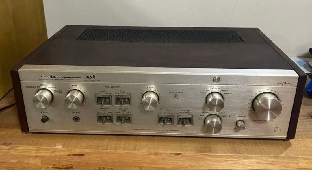 ジャンク　LUXMAN L-45A プリメインアンプ