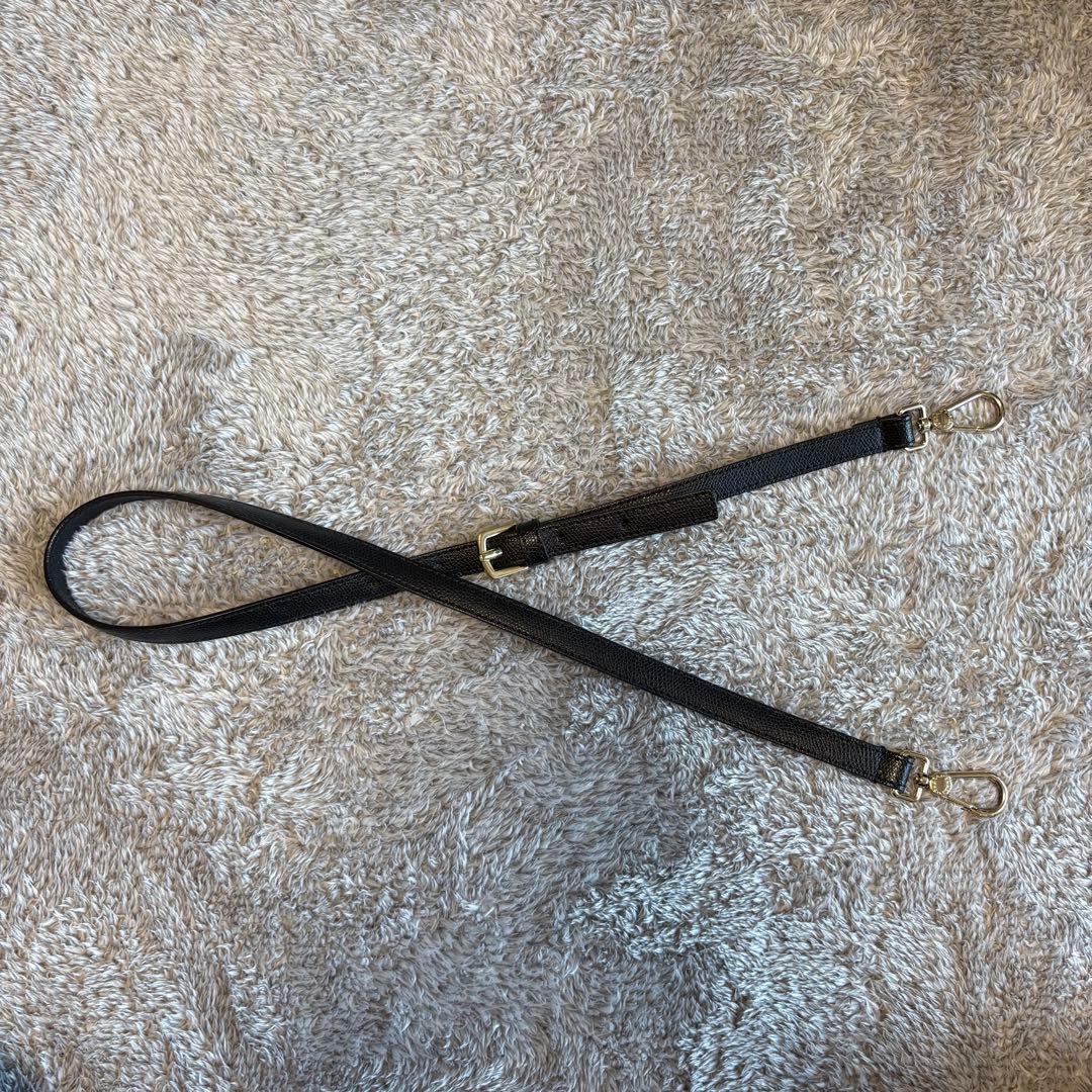 ◎美品◎ FURLA PIPER フルラ パイパー ブラックレザー ハンドバッグ