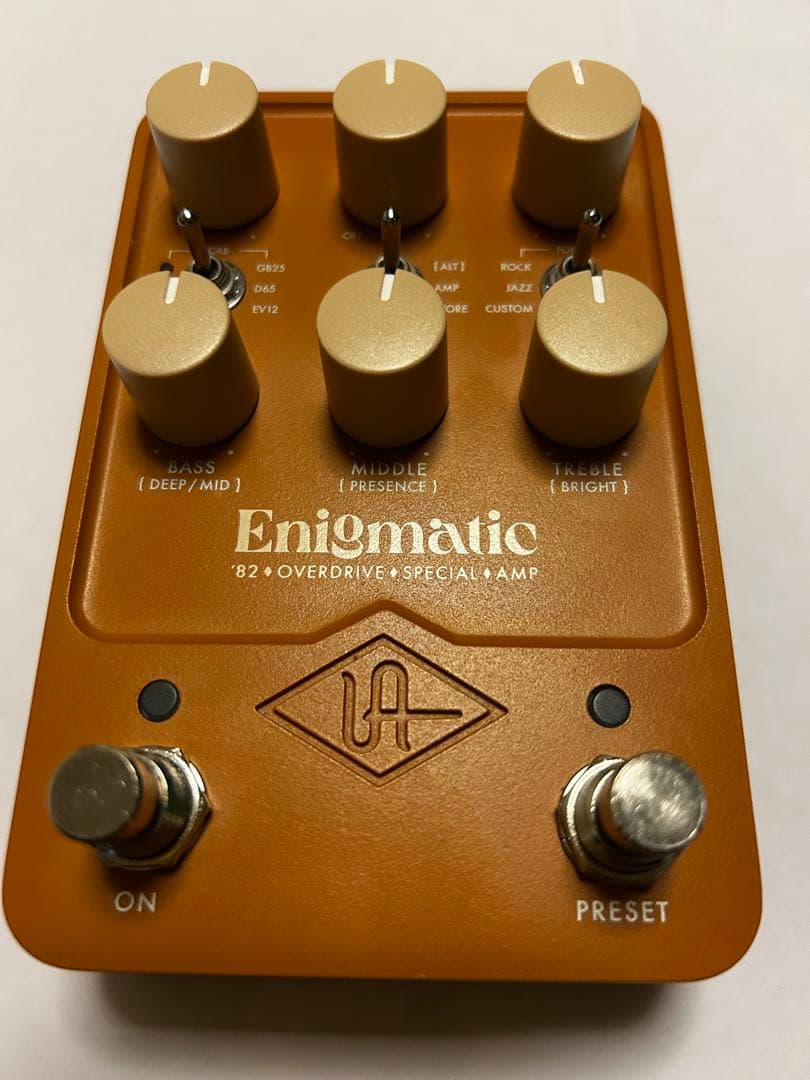 Enigmatic 82' Overdrive SpecialAmp【UAFX】