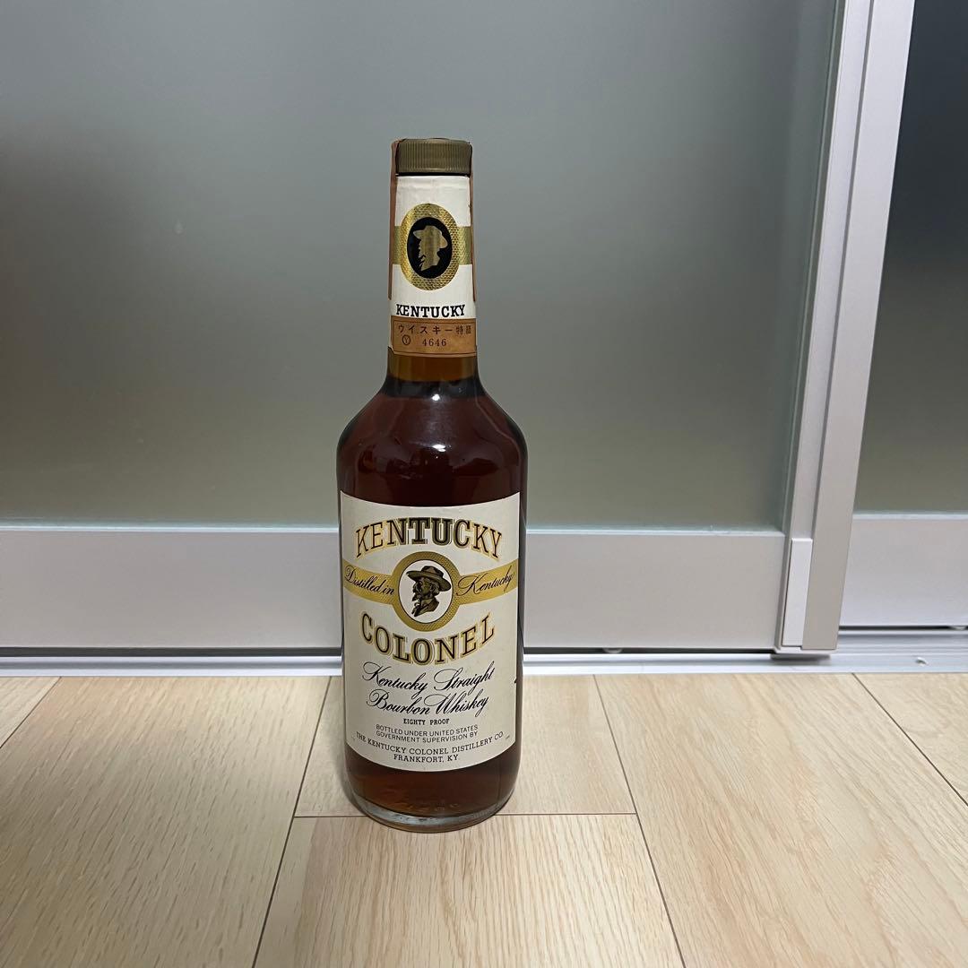 【未開封】KENTUCKY COLONEL バーボンウイスキー