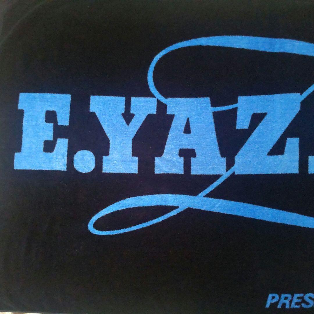 矢沢永吉 ロゴ スペシャルビーチタオル ブラック 黒地×青文字　レア