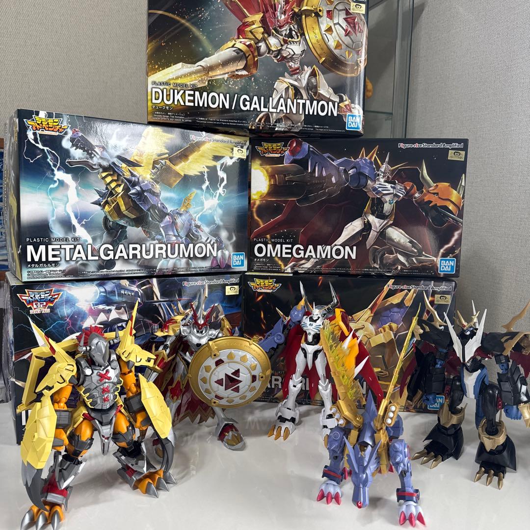 デジモンプラモデル　5体セット(完成品)