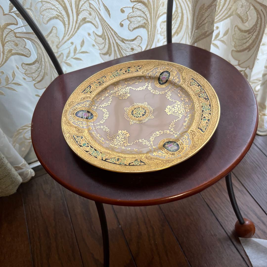 最終処分特価オールドノリタケマルキ金彩が豪華なプレート素敵なインテリア　オススメ