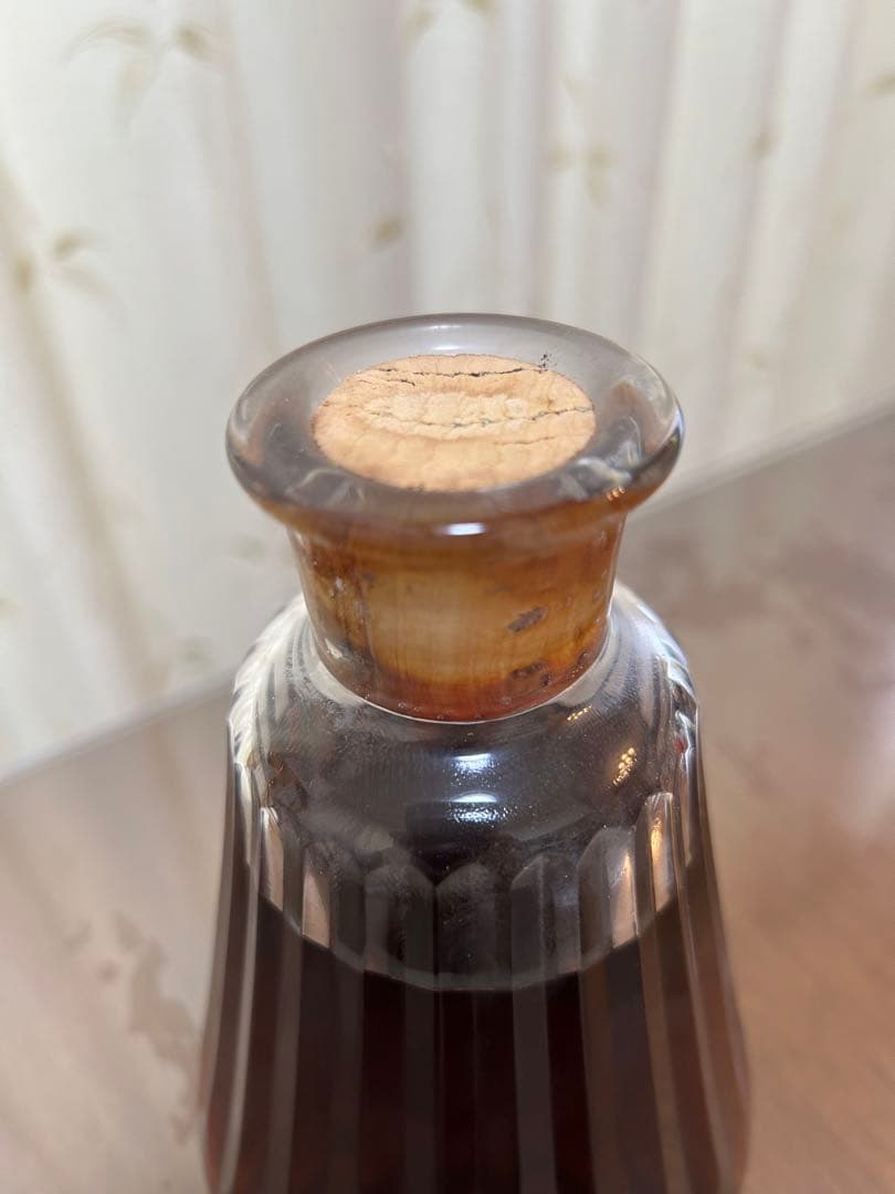 未開封　カミュ　バカラ　カラフェ　コニャック　替栓付き　箱無し