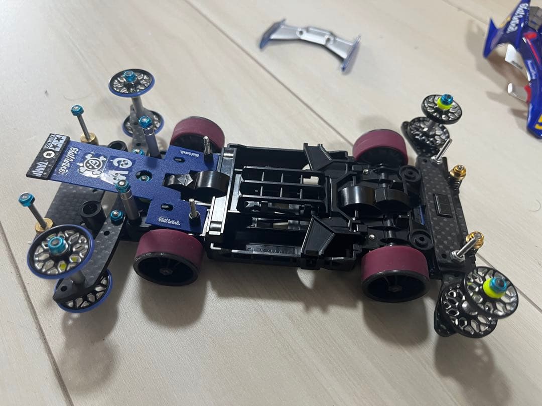 ホロライブ　ミニ四駆MSフレキカスタムマシン